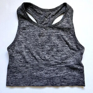 DKNY GRAY SPORTS BRA SMALL